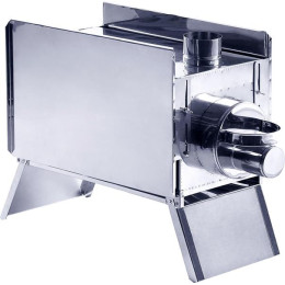 Печь Экономка “Инвент” малая 330x230x230 (нерж.сталь 0.8 мм) с регулирующими экранами в сумке