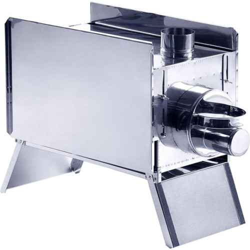 Печь Экономка “Инвент” малая 330x230x230 (нерж.сталь 0.8 мм) с регулирующими экранами в сумке