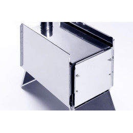 Печь Экономка “Инвент” малая 330x230x230 (нерж.сталь 0.8 мм) с регулирующими экранами в сумке