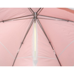 Зимняя палатка "Пингвин Зонт 3.5" Люкс (2-сл.) бело-оранжевый