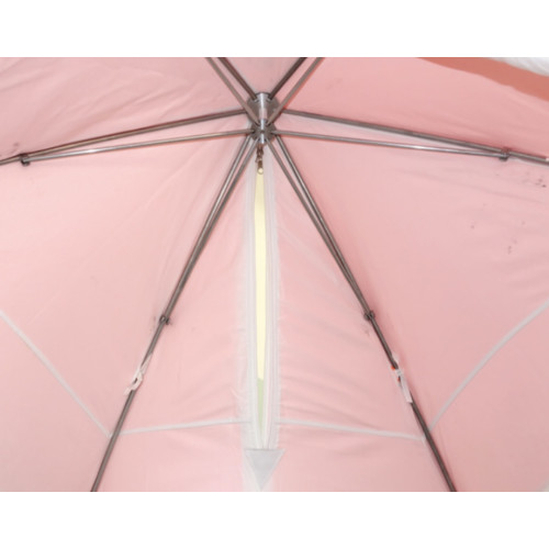 Зимняя палатка "Пингвин Зонт 3.5" Люкс (2-сл.) бело-оранжевый