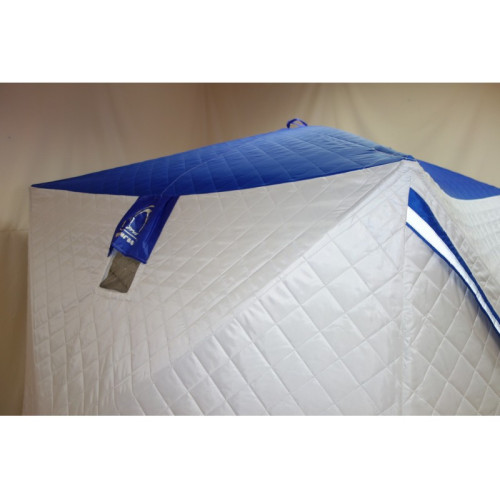 Зимняя палатка Призма Премиум Термолайт 215*215 Композит (3-сл) (бело-синий)