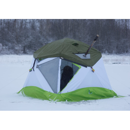 Зимняя палатка Лотос КубоЗонт 4 Компакт Термо (2022) (260х260/215 см)