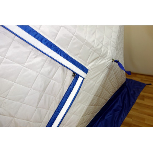 Зимняя палатка Призма Премиум Термолайт 215*215 Композит (3-сл) (бело-синий)