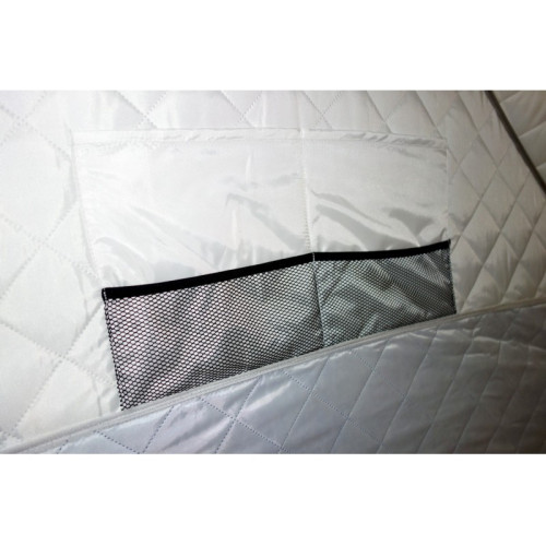 Зимняя палатка Призма Премиум Термолайт 215*215 Композит (3-сл) (бело-синий)