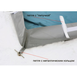 Дно гидро-термоизоляционное Лотос КубоЗонт 4 (260х260) с фланцами