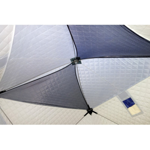 Зимняя палатка Призма Премиум Термолайт 215*215 Композит (3-сл) (бело-синий)