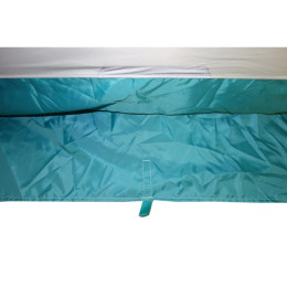 Всесезонная палатка Призма Шелтерс (2-сл) 185*185 (бело-зеленый)