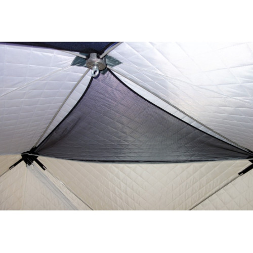 Зимняя палатка Призма Премиум Термолайт 215*215 Композит (3-сл) (бело-оранжевый)