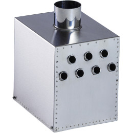 Теплообменник для палатки “Вектор” 225x170x275 (нерж.сталь) в сумке