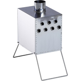 Теплообменник для палатки “Вектор” 225x170x275 (нерж.сталь) в сумке