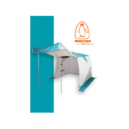 Всесезонная палатка Призма Шелтерс (2-сл) 185*185 (бело-зеленый)