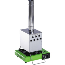 Теплообменник для палатки “Вектор” 225x170x275 (нерж.сталь) в сумке