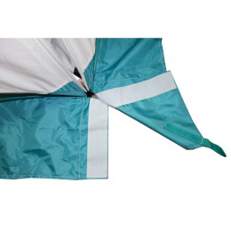 Всесезонная палатка Призма Шелтерс (2-сл) 185*185 (бело-зеленый)