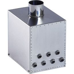 Теплообменник для палатки “Вектор” 225x170x275 (нерж.сталь) в сумке