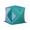 Палатка рыболовная Bison Legend (Куб 200см*200см*210см) бело/ зеленая