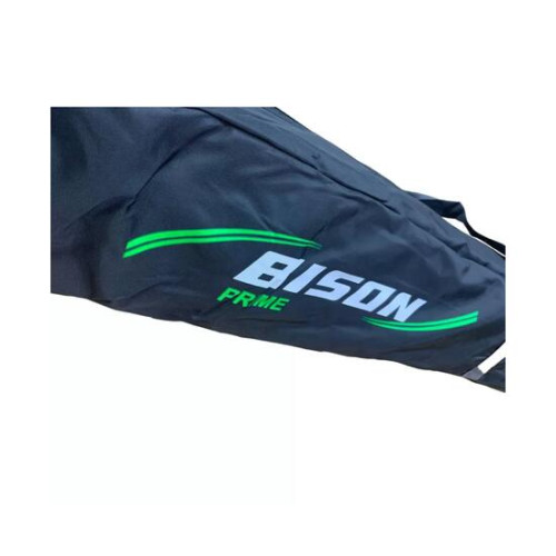 Палатка зимняя трехслойная Bison Nordex Extra двойной куб (4.20х2.00х2.30м) бело-зелёная