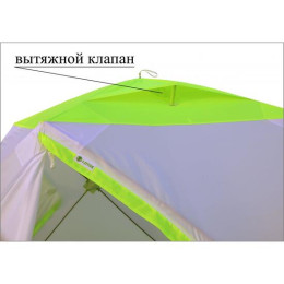 Зимняя палатка Лотос Куб 3 Классик С9 (Салатовый)