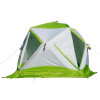 Утепленная зимняя палатка Лотос Куб 3 Классик Термо (Салатовый)