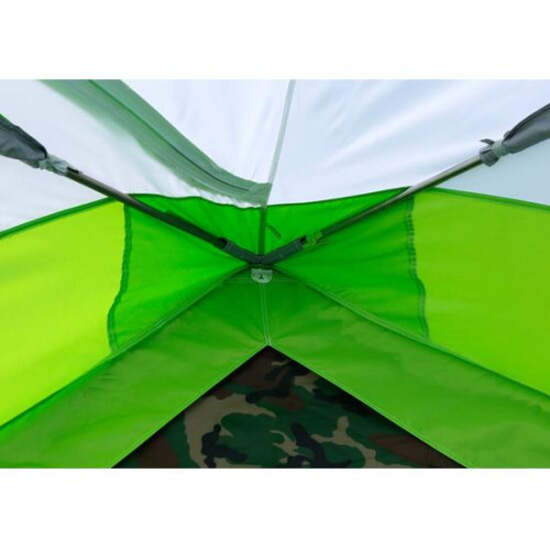 Зимняя палатка Лотос Куб 3 Компакт (Салатовый)