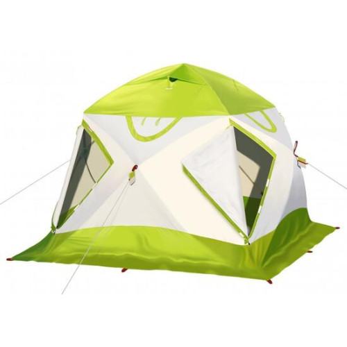 Утепленная зимняя палатка Лотос КубоЗонт 4 Классик Термо (Салатовый) 2022