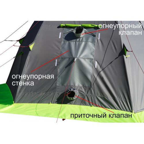 Мобильная Баня Лотос 5 (Д-образный вход + дно ПУ4000) (360х320/205 см)