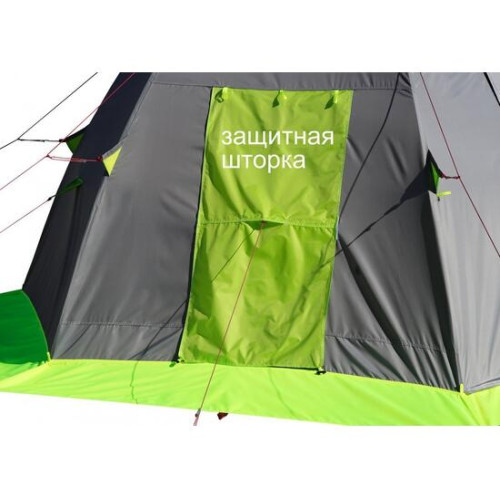 Мобильная Баня Лотос 5 (Д-образный вход + дно ПУ4000) (360х320/205 см)