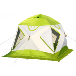 Утепленная зимняя палатка Лотос КубоЗонт 4 Компакт Термо (Салатовый) 2022