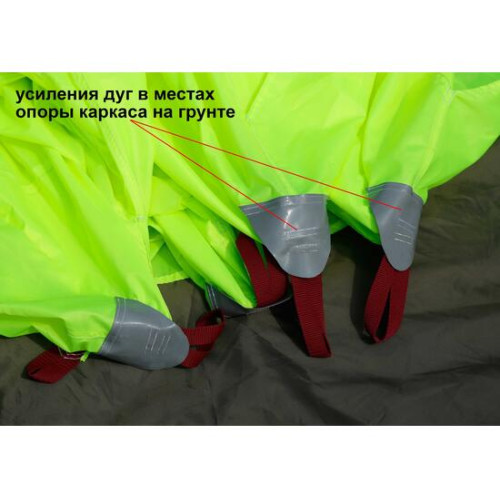 Зимняя палатка Лотос Куб 3 Классик ЭКО (Салатовый)