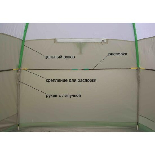 Зимняя палатка Лотос 2C (Салатовый)