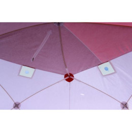 Палатка Медведь Куб-4 дубль для зимней рыбалки (утеплённая)