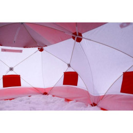 Палатка Медведь Куб-4 дубль для зимней рыбалки (утеплённая)