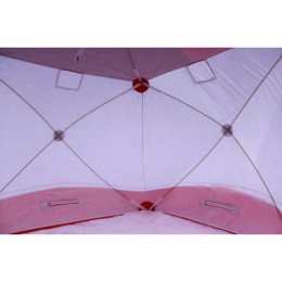 Палатка Медведь Куб-4 дубль для зимней рыбалки (утеплённая)