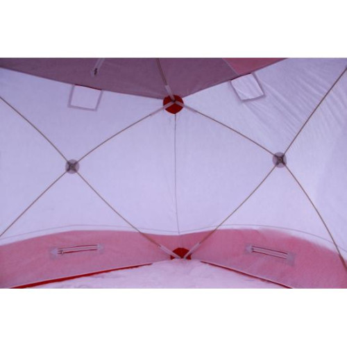 Палатка Медведь Куб-4 дубль для зимней рыбалки (утеплённая)