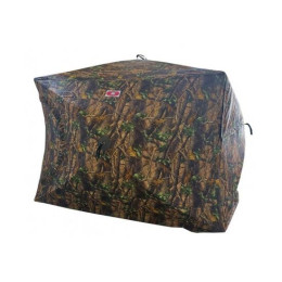 Всесезонная палатка Медведь Куб 4 LONG Зима-Лето (2.2*2.5/2.0m) утеплённая (3-сл) + Пол