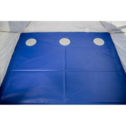 Пол ПВХ утепленный PULSAR 2Т 190*190 см с отверстиями