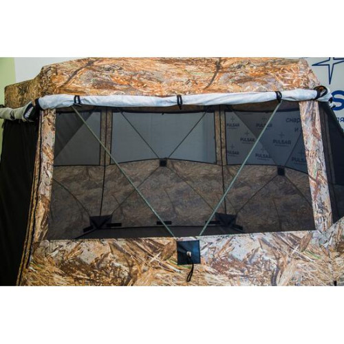 Палатка - Шатёр Pulsar Cosmo Camo (340х300/200 см) + Гидро Пол