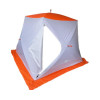 Зимняя палатка Пингвин Mr. Fisher 171 SТ ТЕРМО (3-сл, термостежка) с юбкой 170*170/175 (бело-оранжевый)