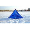 Зимнее укрытие для рыбака Пингвин Крыло 175*350 (синий)