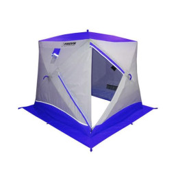 Зимняя палатка Призма BRAND NEW (2-сл) 200*185 композит (бело-синий)