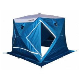 Зимняя палатка Пингвин Призма Премиум Strong (1-сл) 225*215 (бело-синяя)