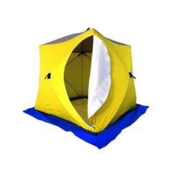 Палатка зимняя СТЭК КУБ 3 трехслойная (2.2х2.2х2.05м)