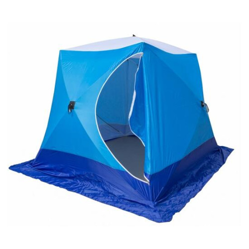 Палатка зимняя СТЭК КУБ 3 LONG трехслойная (2.2х2.5х2.0 м)