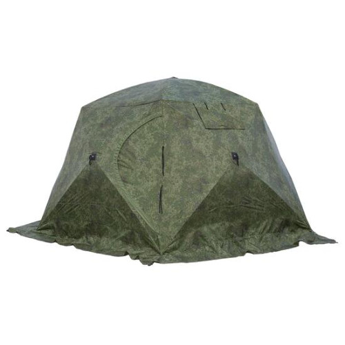 Палатка СТЭК ЧУМ 3 (трехслойная, пиксель с навесом)