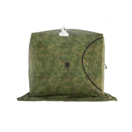 Палатка зимняя СТЭК КУБ 3 Т ДУБЛЬ трехслойная, дышащая (камуфляж, пиксель)