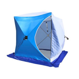 Палатка зимняя СТЭК КУБ 1 трехслойная (1.5х1.5х1.7м)