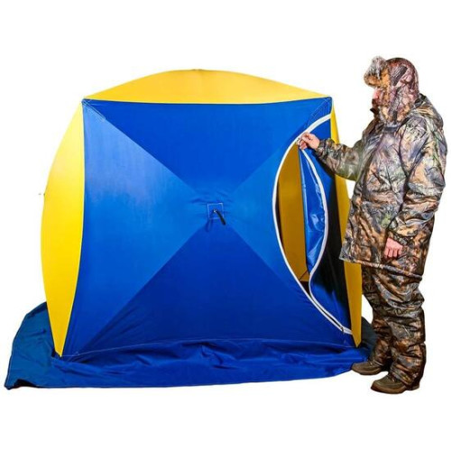 Палатка зимняя СТЭК КУБ 2 (1.85х1.85х1.85м)