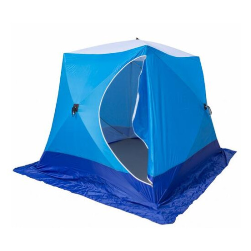 Палатка зимняя СТЭК КУБ 2 LONG трехслойная (1.8х2.1х1.8 м)