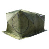 Палатка зимняя СТЭК КУБ 3 Т ДУБЛЬ трехслойная, дышащая (камуфляж, камыш)