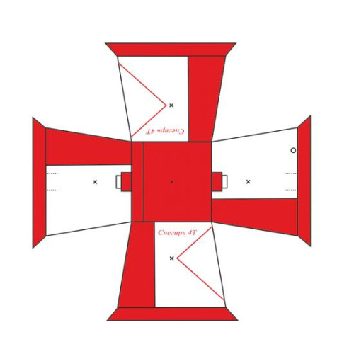 Зимняя палатка Снегирь 4Т